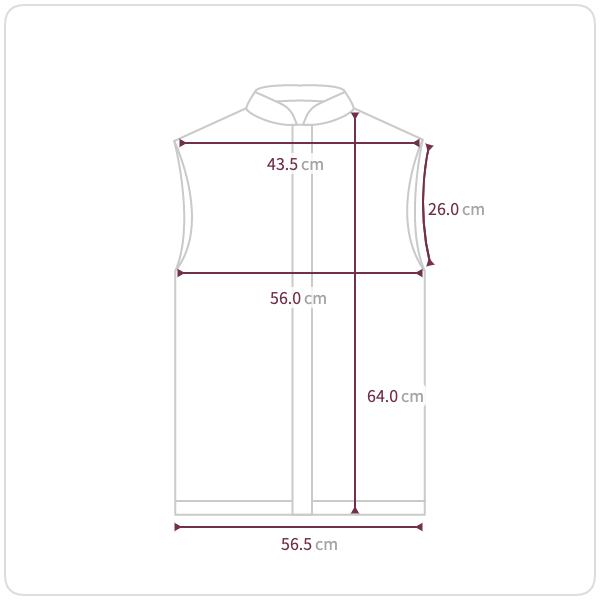 Size chart illustration
