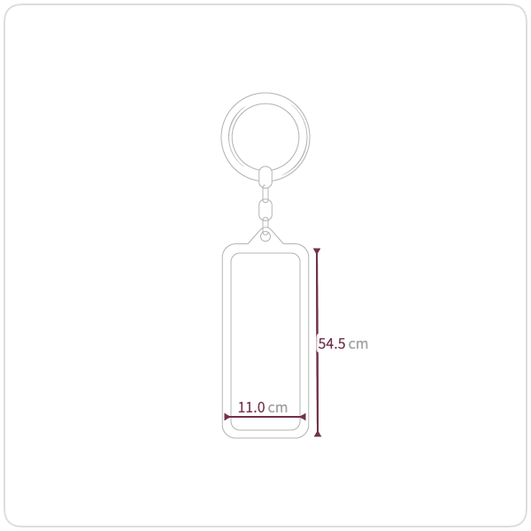 Size chart illustration