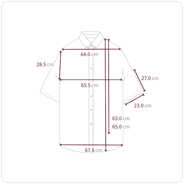 Size chart illustration