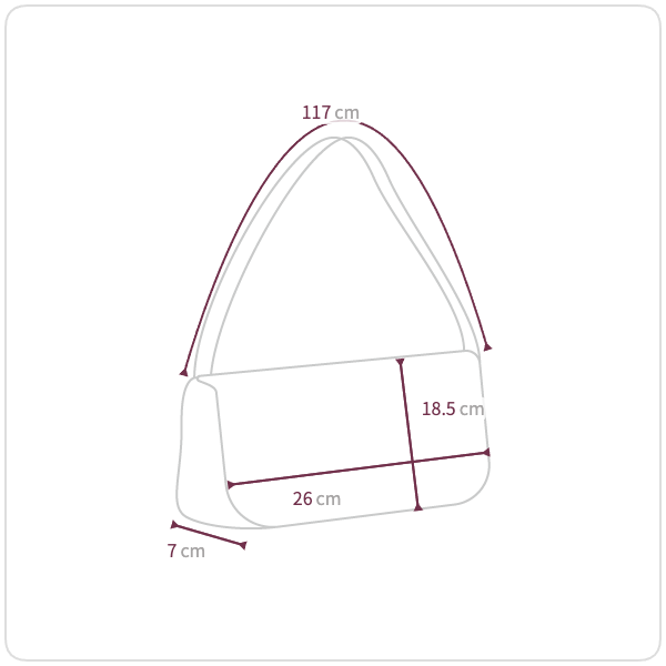 Size chart illustration