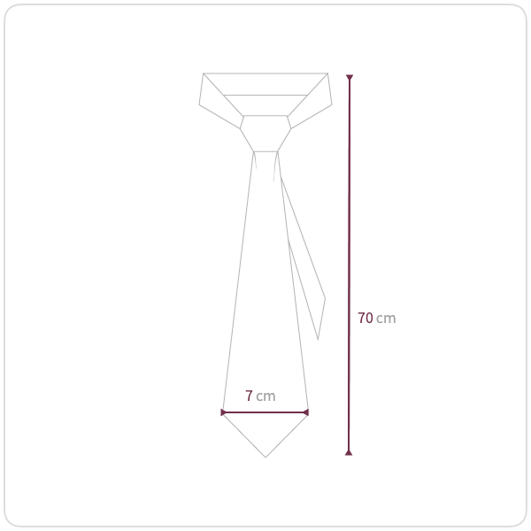 Size chart illustration