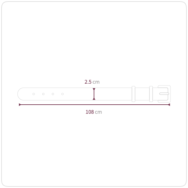 Size chart illustration