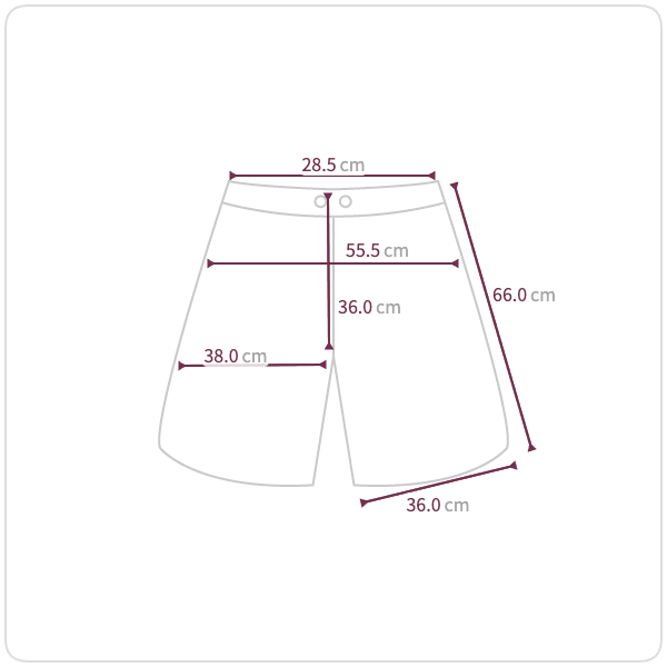 Size chart illustration