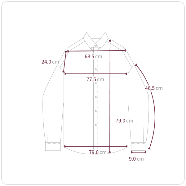 Size chart illustration