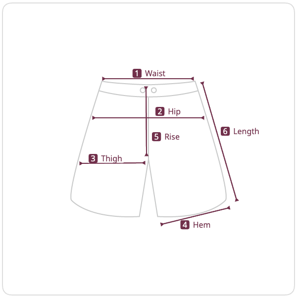 Size chart illustration
