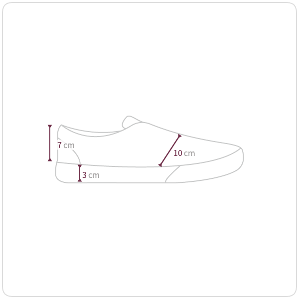 Size chart illustration