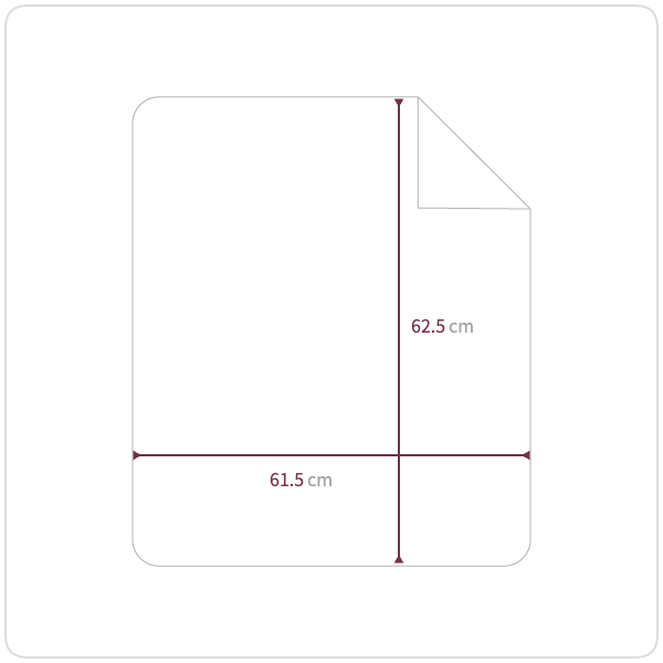 Size chart illustration