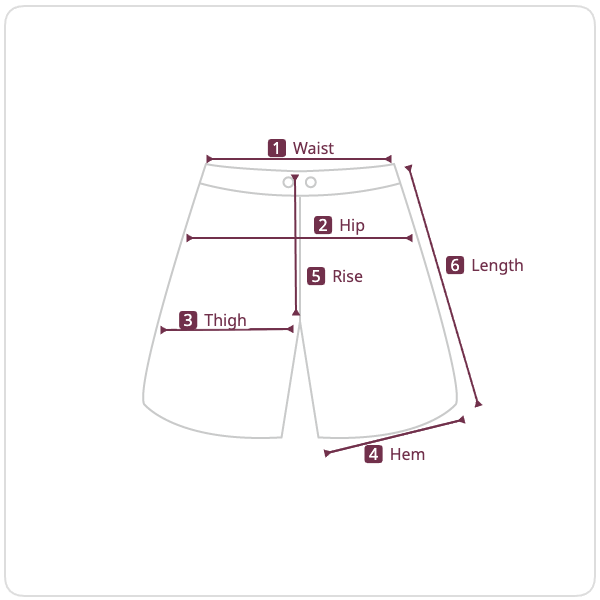 Size chart illustration