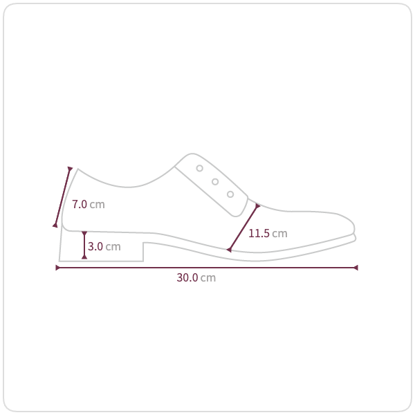 Size chart illustration