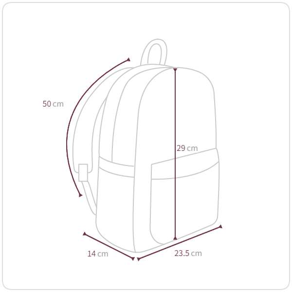 FOLNUA CLASSIC LOGO POCHE BACKPACK BROWN - CANVAS | ファッション