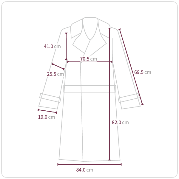 ハーフトレンチコート | ファッション通販サイト NUGU