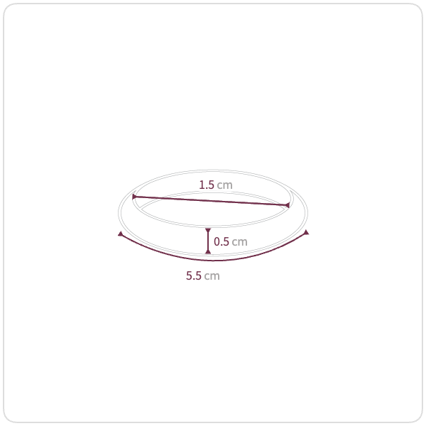 Size chart illustration