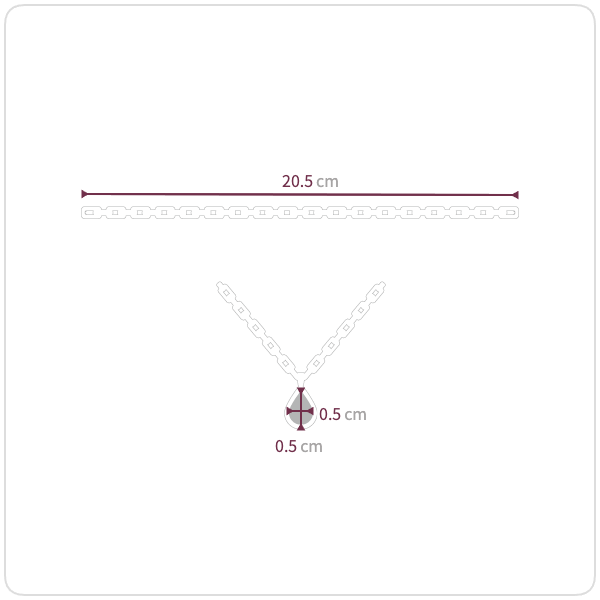 Size chart illustration