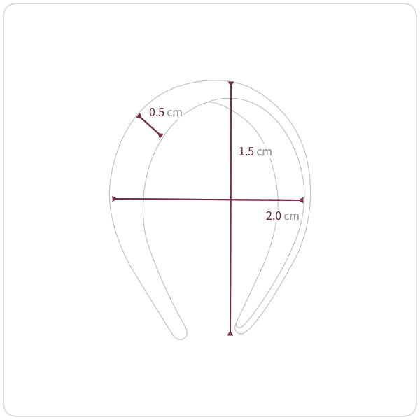 Size chart illustration