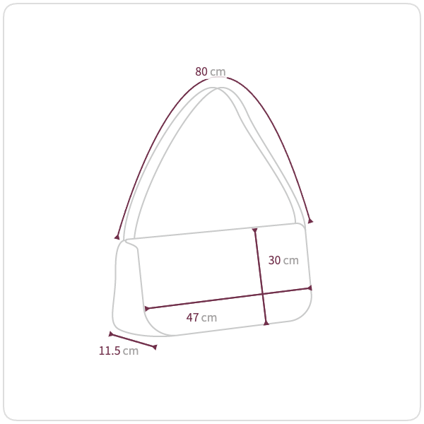 Size chart illustration
