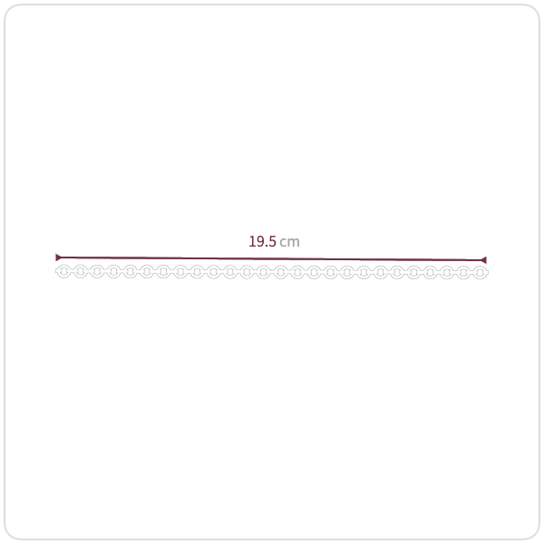 Size chart illustration