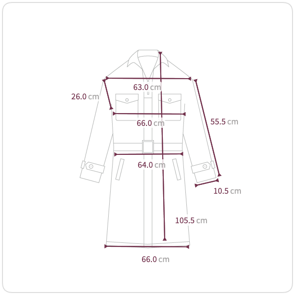 Size chart illustration