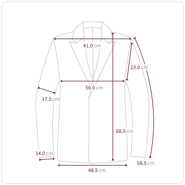【新品未使用✨】Diagram レイヤードスリーブ ジャケット 36 レイヤードフレアスリットスリーブブラウス[品番：AMTW0005339