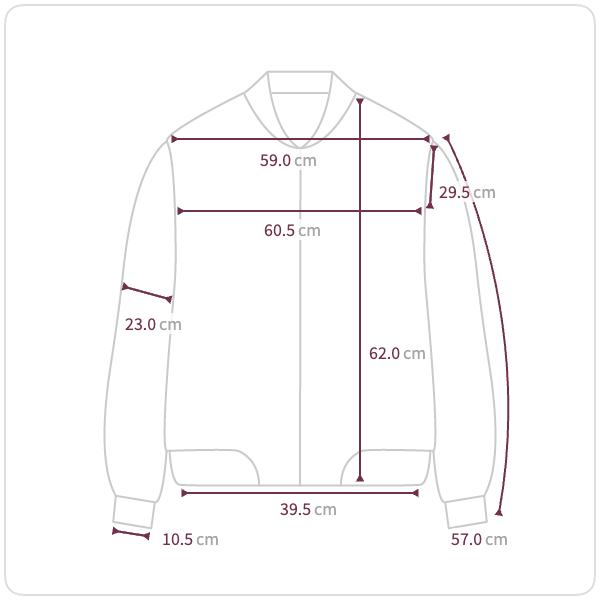 Size chart illustration