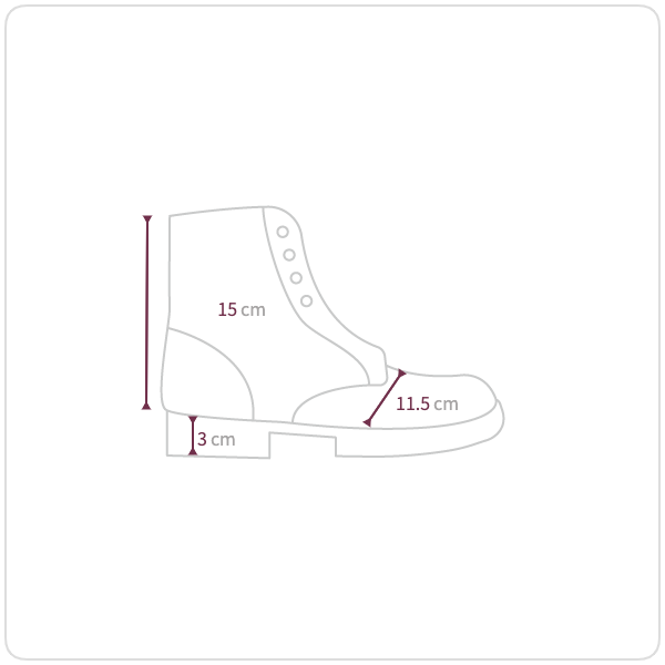 Size chart illustration